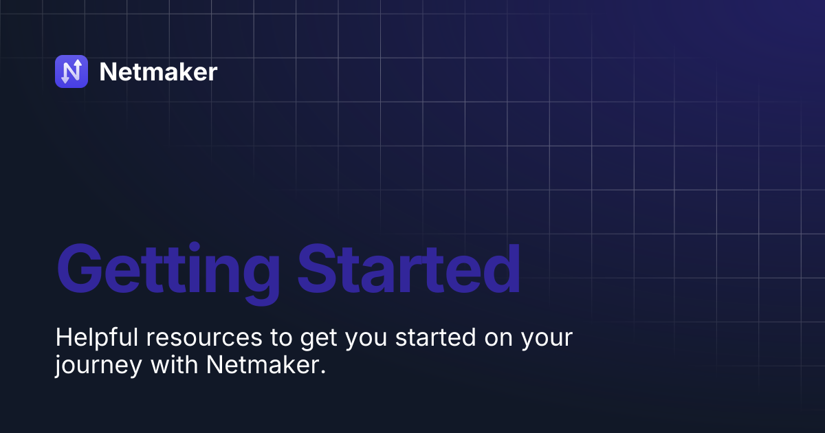 Getting Started | Netmaker